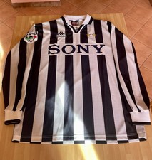 MAGLIA JUVENTUS HOME 96/97 DESCHAMPS 14 MATCH WORN MANICA LUNGA