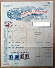 045 Fattura  PASTIFICIO "SPIGA D' ORO" CAV. M. PANDOLFI CHIARAVALLE (ANCONA)