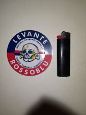 Adesivo ultras Genoa Levante Rossoblu anni 80 originale vintage