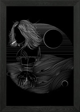 Rinunciare con cornice poster