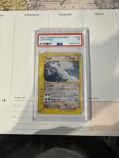 Lugia Crystal HOLO ENG , 149/147 Aquapolis , PSA 1 POOR