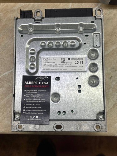Amplificatore audio mercedes - amplificatore,