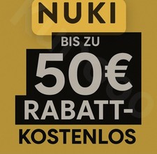 NUKI buono sconto da 30€ a