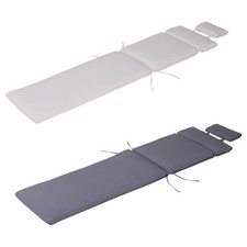 Cuscino per Sdraio Lettino Prendisole da Giardino 198 x 53 x 5cm