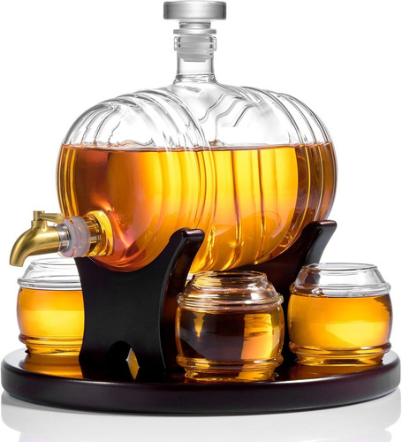 Set decanter barile whisky - , con