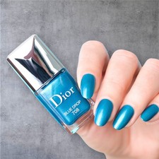 DIOR VERNIS - Smalto per unghie 708 Blue Drop tonalità Turchese Metallizzato