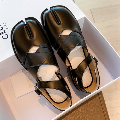 Scarpe donna pelle - pelle, tabi