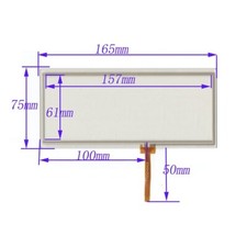 Touch screen 7 pollici 4 fili