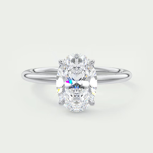 Anello semimontato con