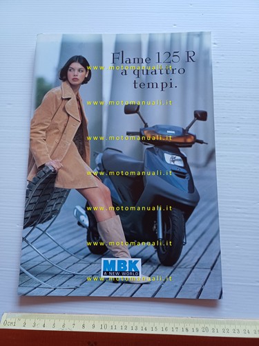 Mbk flame 125 1995 scooter - mbk,