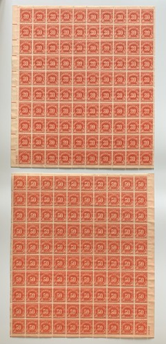 Fogli francobolli - u.s.,