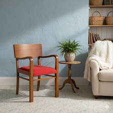 Sedia Art Déco Legno Curvato