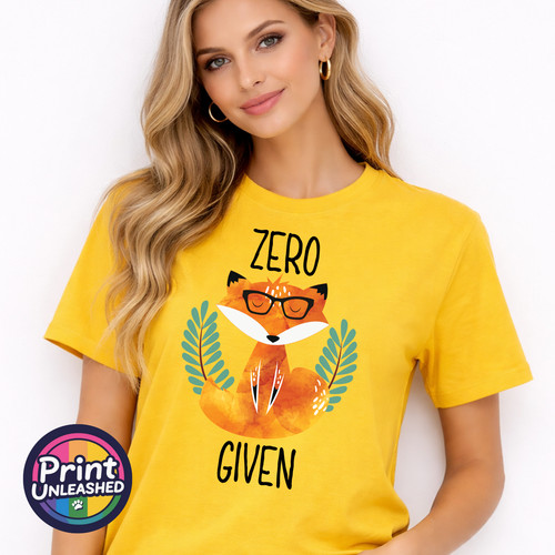 Shirt grafica zero fox - zero, given