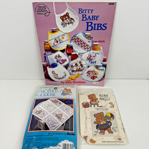 Vintage baby cross stitch - vintage,
