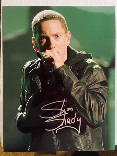 Eminem foto 5x11 - eminem,, firmata