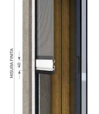 Zanzariera Verticale a Molla