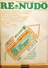 Re nudo rivista n^ 63 Marzo 1978