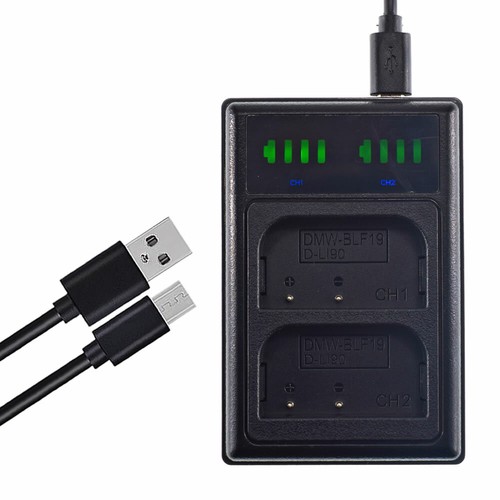 Caricabatterie usb li90 per - caricabatterie, d-li90