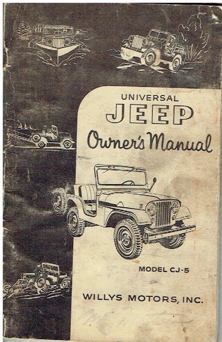Willys jeep manuale - willys,