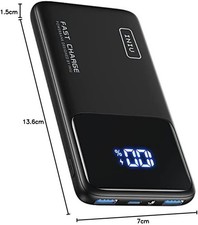 Iniu power bank 10000mah - power,