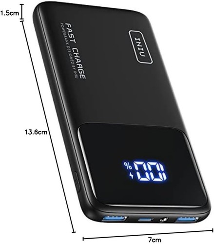Iniu power bank 10000mah - iniu,