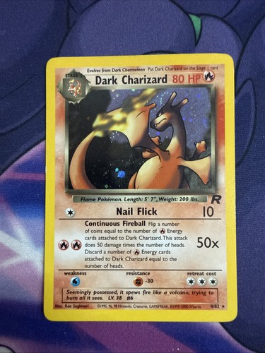 Dark charizard 82 team - -, 4/82