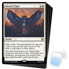 DAWN'S TRUCE X4 Bloomburrow BLB Magic MTG CARTA COME NUOVA