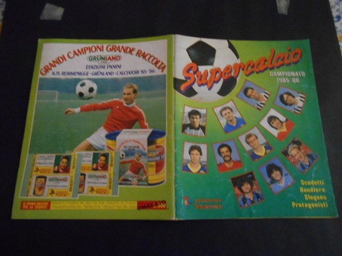Album supercalcio 1985 - album-supercalcio, 1985-86-sono