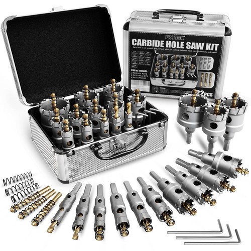 22pcs kit seghetto per fori - 22pcs, in