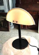 Lampada vetro metallo design - lampada,