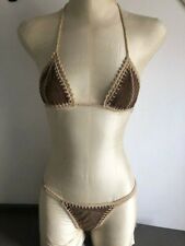 Nabuk e uncinetto bikini donna tg S