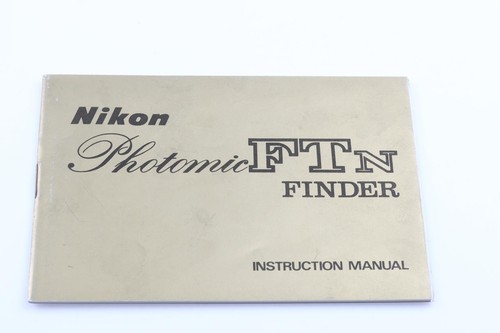 Nikon photomic ftn finder - ftn,