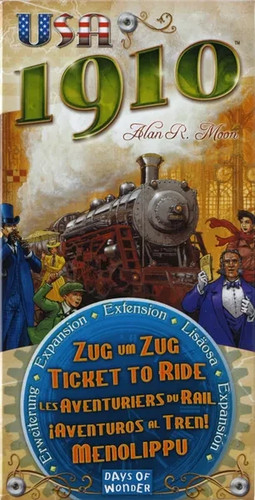 Ticket ride usa 1910 - ride,