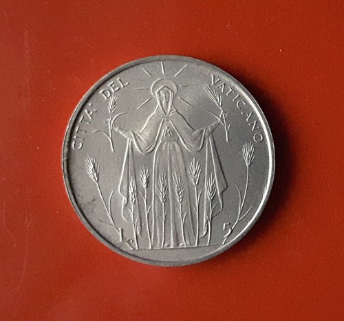 Lire 1968 vaticano rn113 - 5,