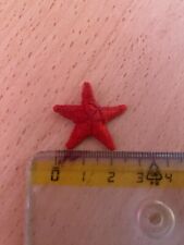 Stella rossa patch toppa logo tessuti anni 80