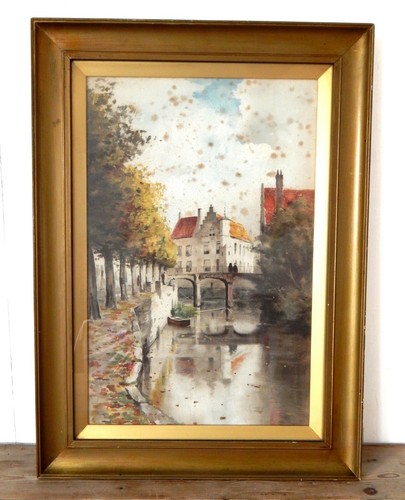 Antico quadro vittoriano