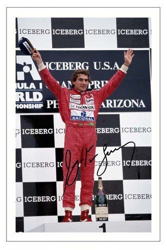 Ayrton senna autografo - ayrton,