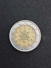 Moneta Da 1 Euro Portogallo Rara 2002