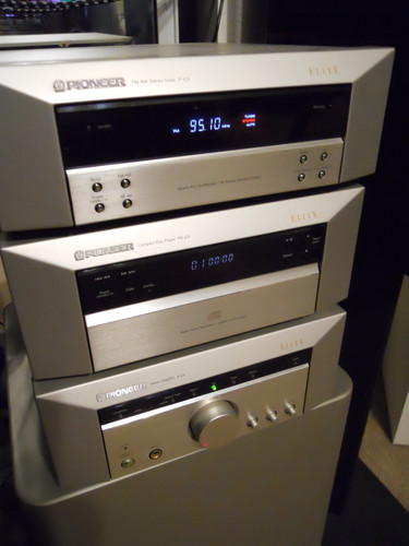 Pioneer elite component - pioneer, stereo