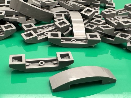 Lego slope 1x4 curvo - curvo, doppio