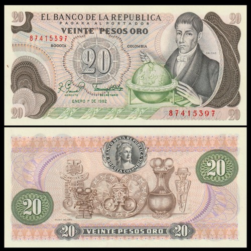 Colombia 20 pesos oro - 🇨🇴,