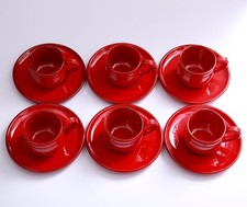 Set 6 Set Tazze e Piattini