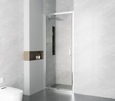 Box doccia 6mm IN CRISTALLO TEMPERATO TRASPARENTE nicchia 195cm