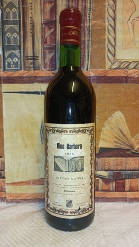 Vino 1971 barbera giulio - vino,