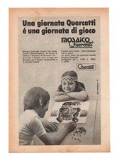 PUBBLICITA' ADVERTISING WERBUNG ITALIAN CLIPPING 1972 MOSAICO QUERCETTI