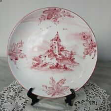 Piatto G. Barile Albisola rosa