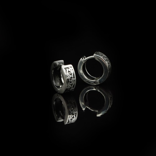 Orecchini cerchio huggie - huggie, in