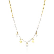 Sagapò Collana Stelle Perle