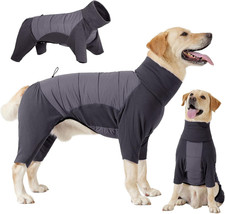 Cappotto per Cane a 4 Zampe, Giacca Antivento Invernale Con Materiale Elastico, 