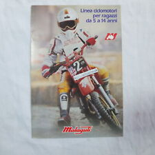 PER MALAGUTI GRIZZLY MINIBIKE KINDER BIKE DEPLIANT BROCHURE MINI MOTO 